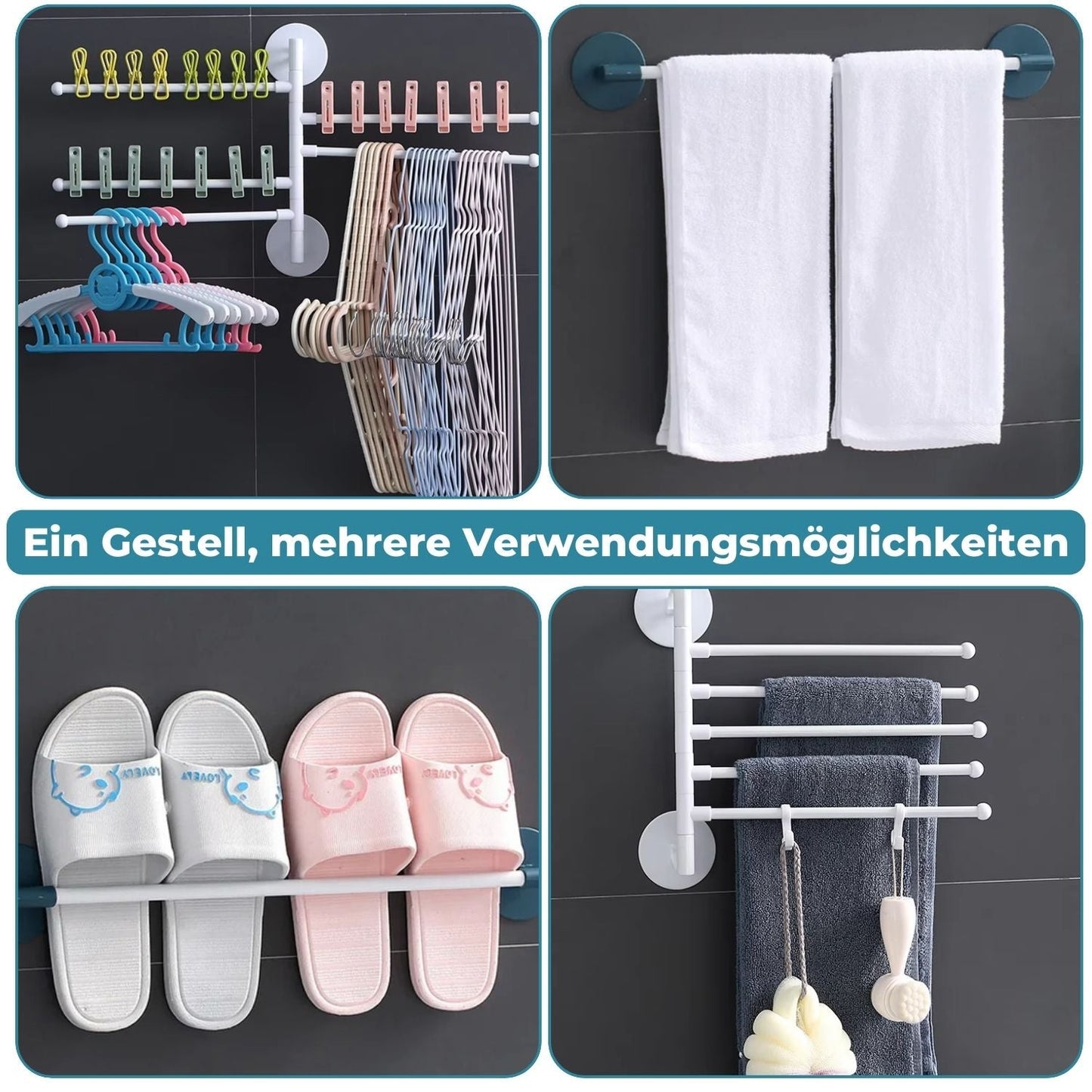 Carvallo - Mühelose Handdukstorkning när som helst