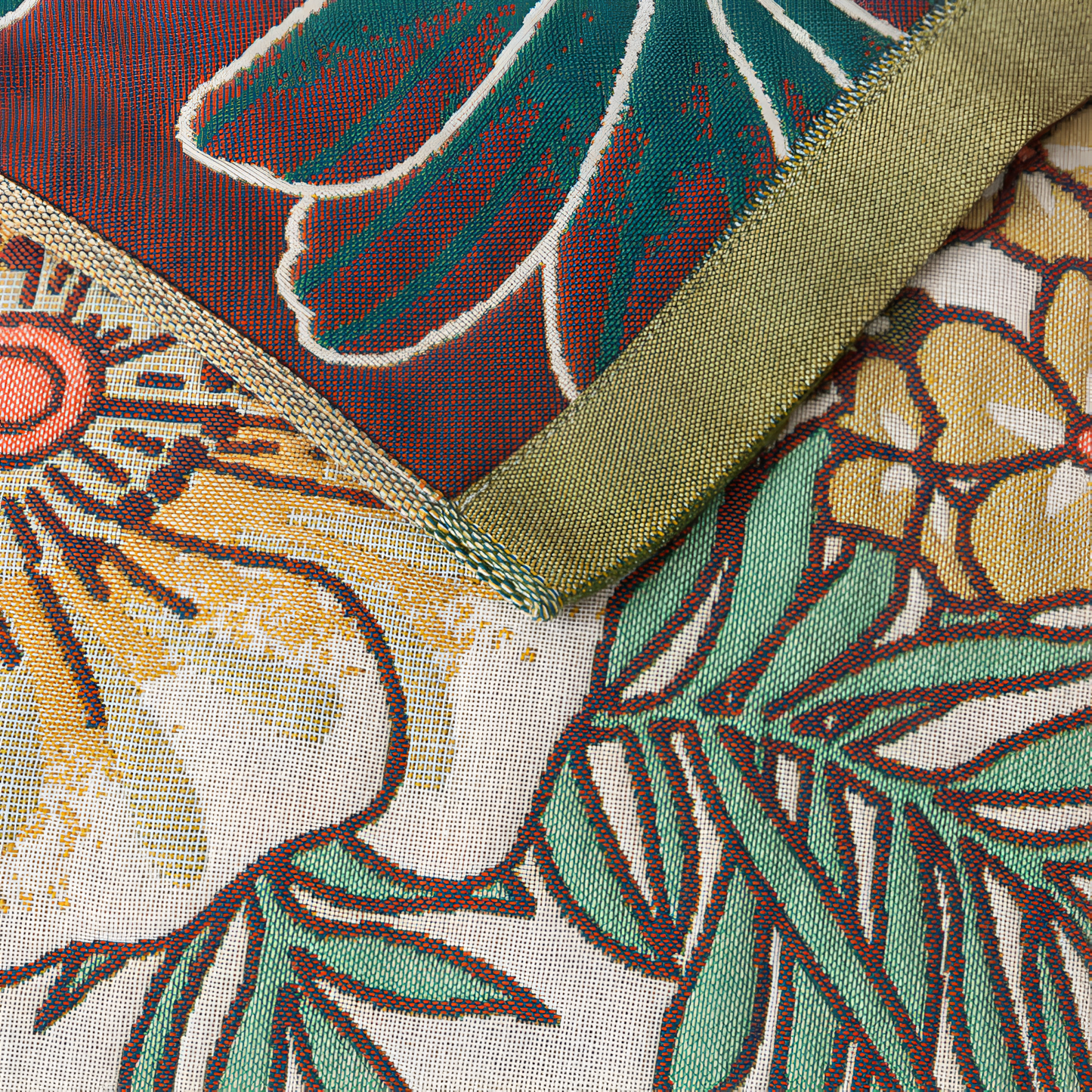 Tropisk Blommig Mjuk Handduk