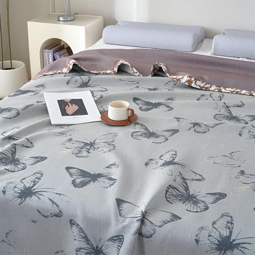 Viskande Fjäril Elegans Filt