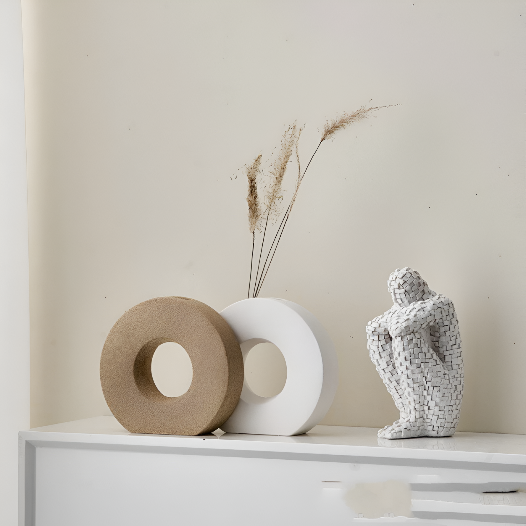 Nordic minimalist style ceramic vase