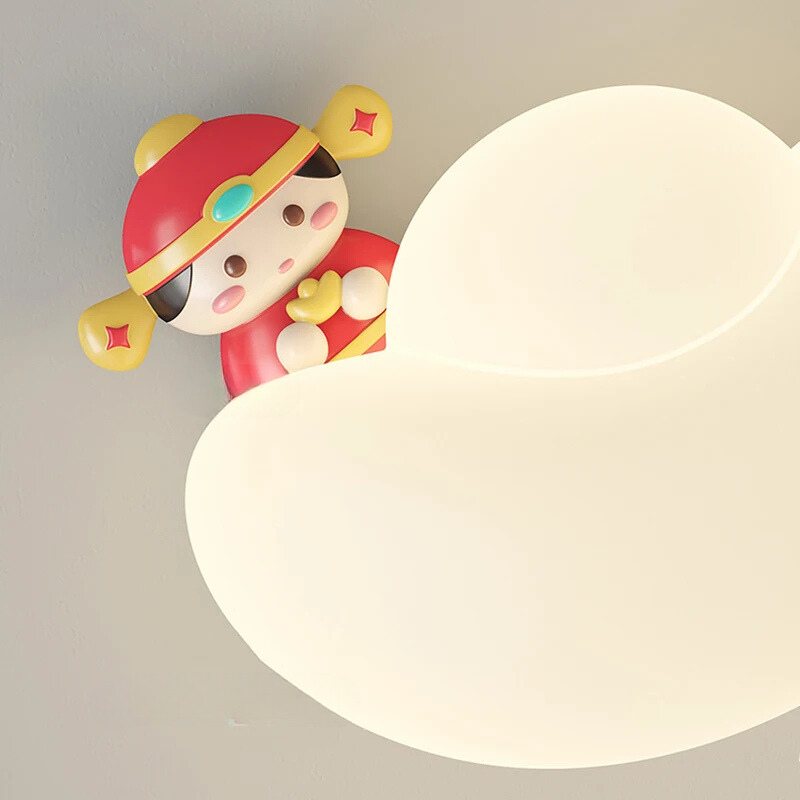 GoudKinder - PE Vägglampa för Barnrum