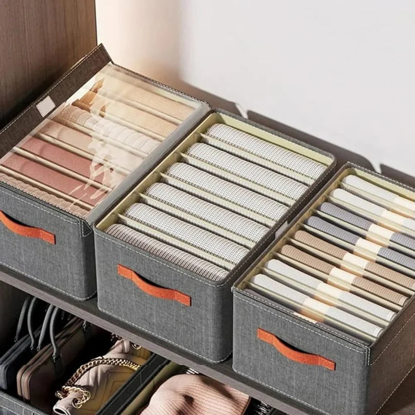 Stabil stålramslagringslåda