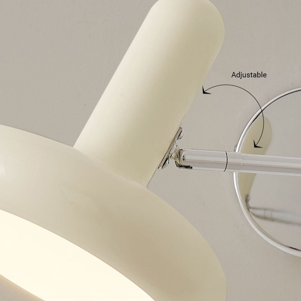 Kopplingsbar vägglampa med 3 färgtemperaturer för vardagsrum