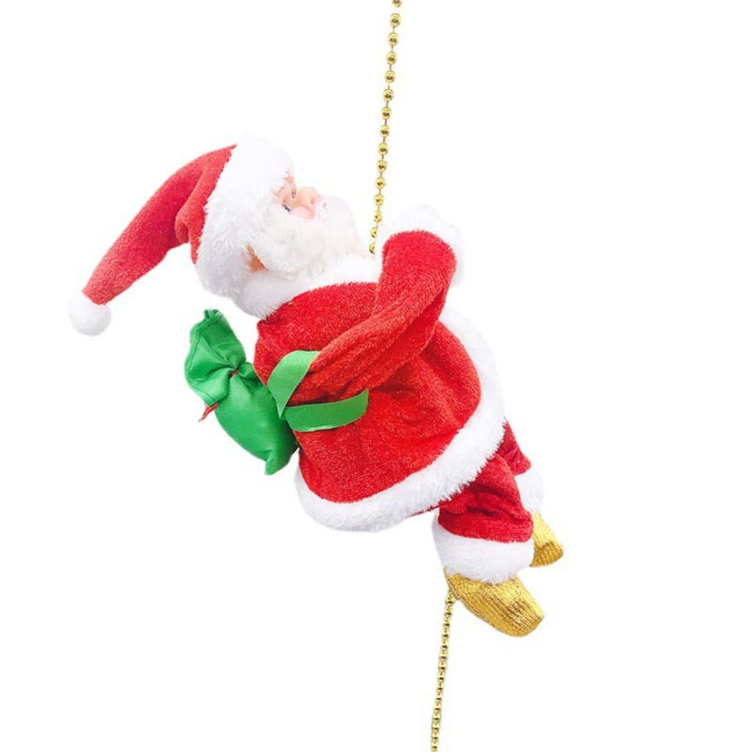 Klibbande jultomte barnleksak