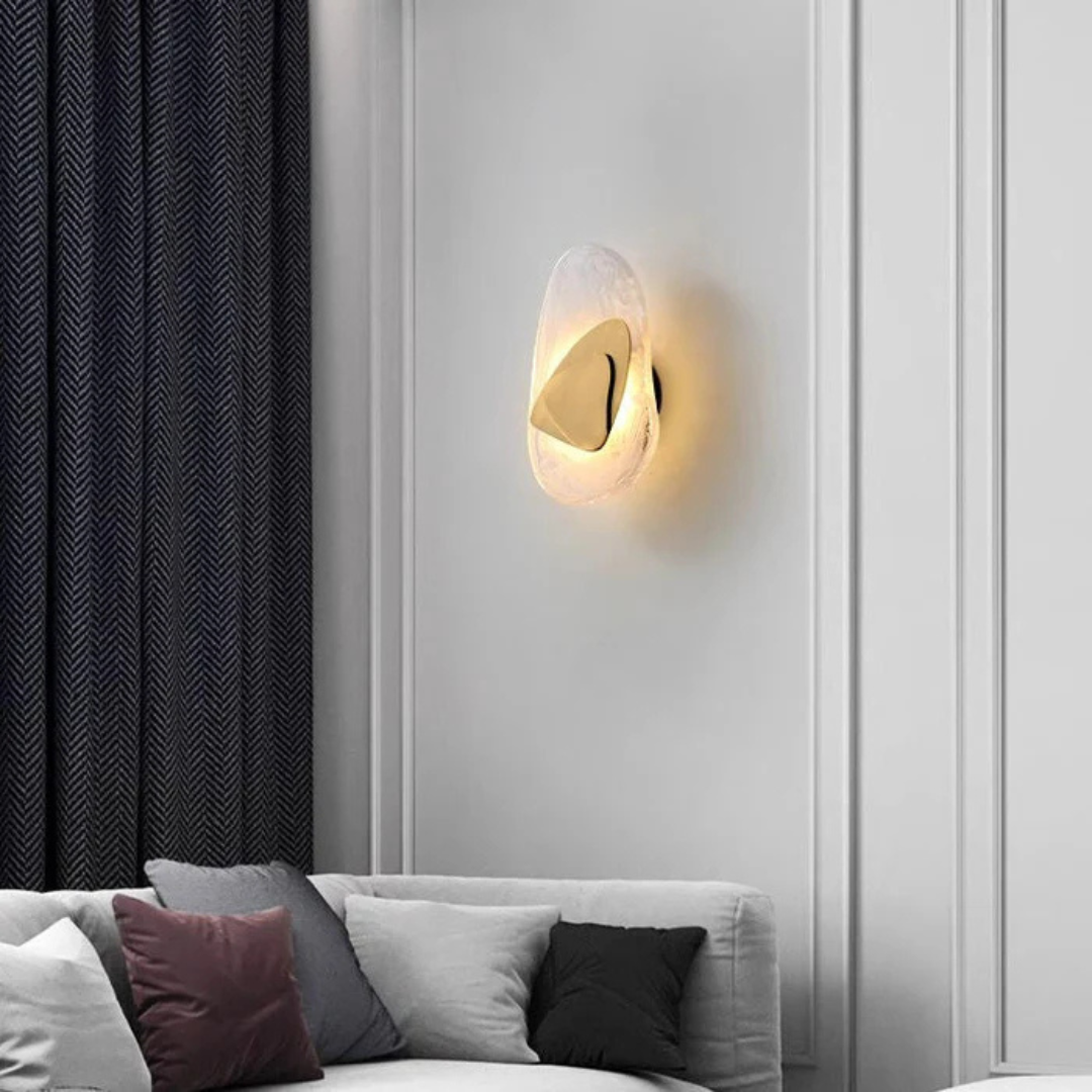 Bruto | Modern LED-vägglampa – stilren inomh belysning