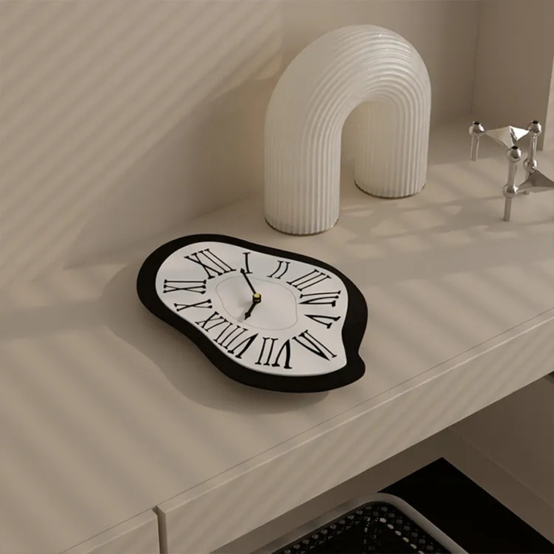 Väggklocka Modern Romerska Siffror Konst Stil