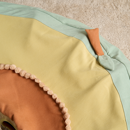 Purrfect Fällbar Tunnel Tillflykt – Interaktiv, Rymlig och Bärbar