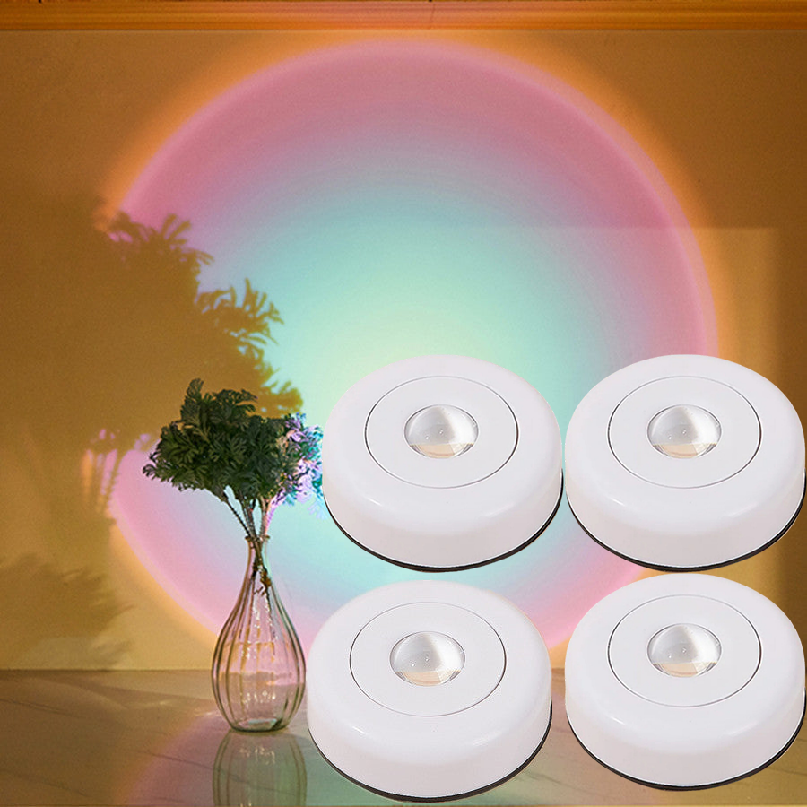 Carvallo – Kompakt Solnedgångslampa med Mångsidig Montering