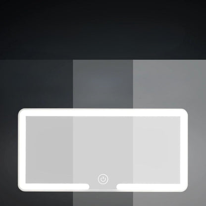 SunGlam Spegel - Justerbar LED Solskyddsmakeup Spegel för Bilar