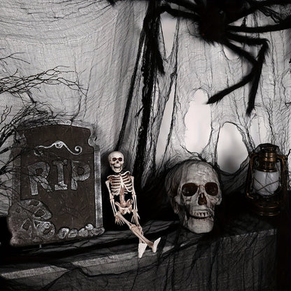 Halloween Tyg Svart Polyester Hängande Dekoration