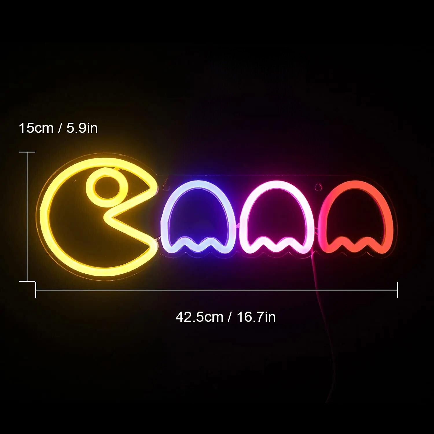 GhostBlaze Light - Lätt neon spöke LED väggskylt ljus