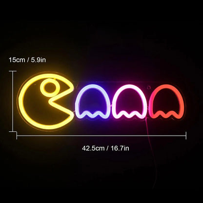 GhostBlaze Light - Lätt neon spöke LED väggskylt ljus