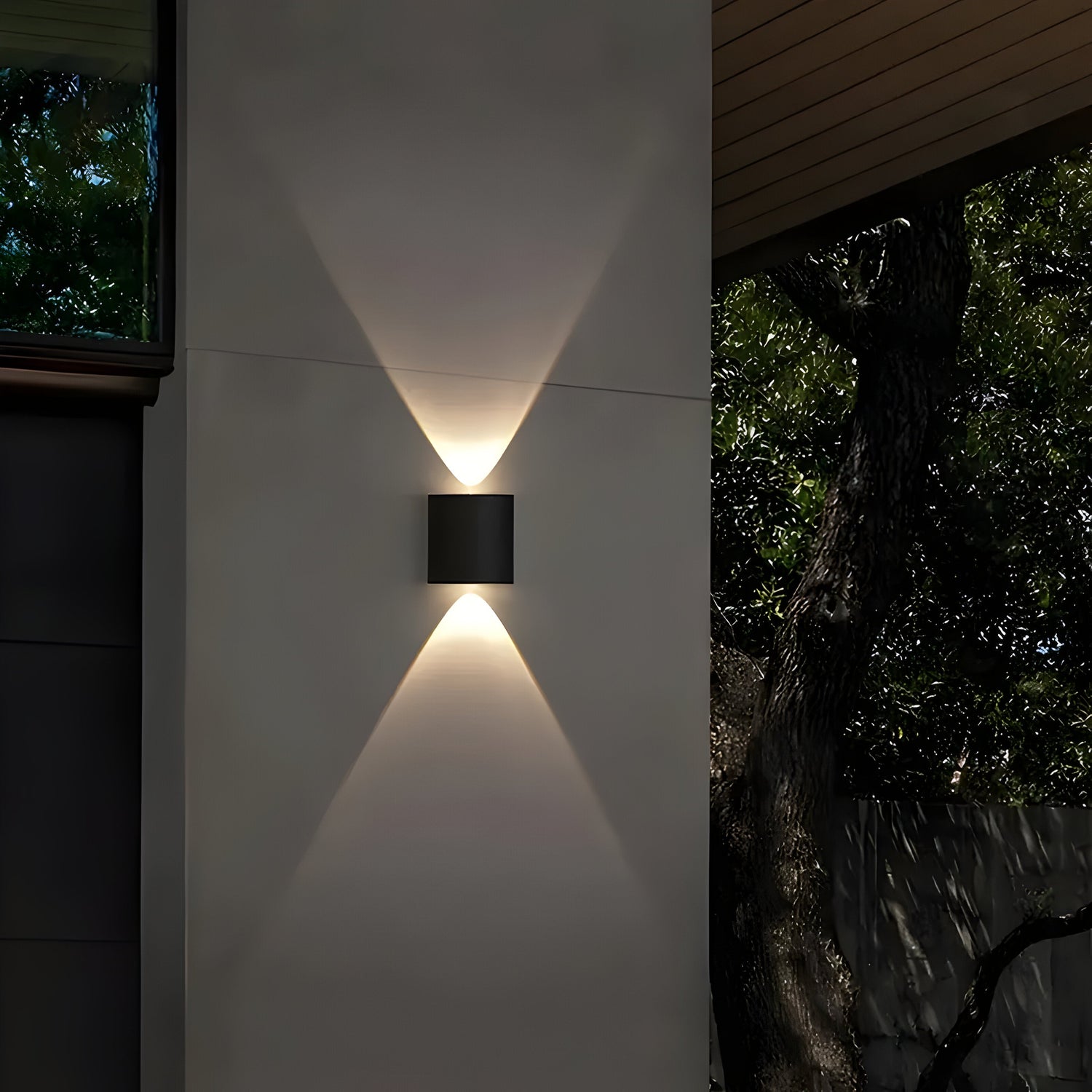 LumoStair - Minimalistisk LED-vägglampa 3-pack