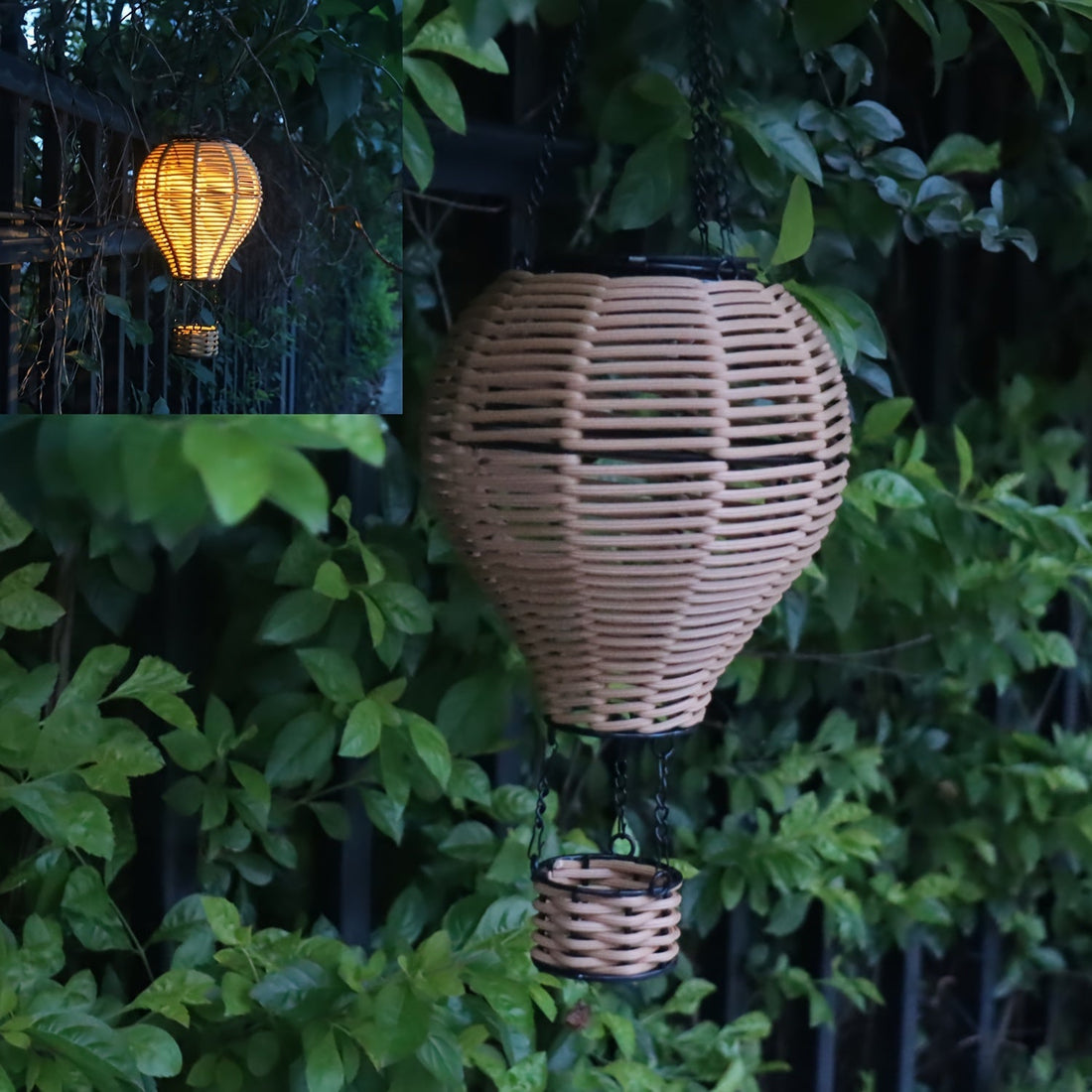 Luftballong Trädgårdslampa - För Magiska Kvällar i Din Trädgård