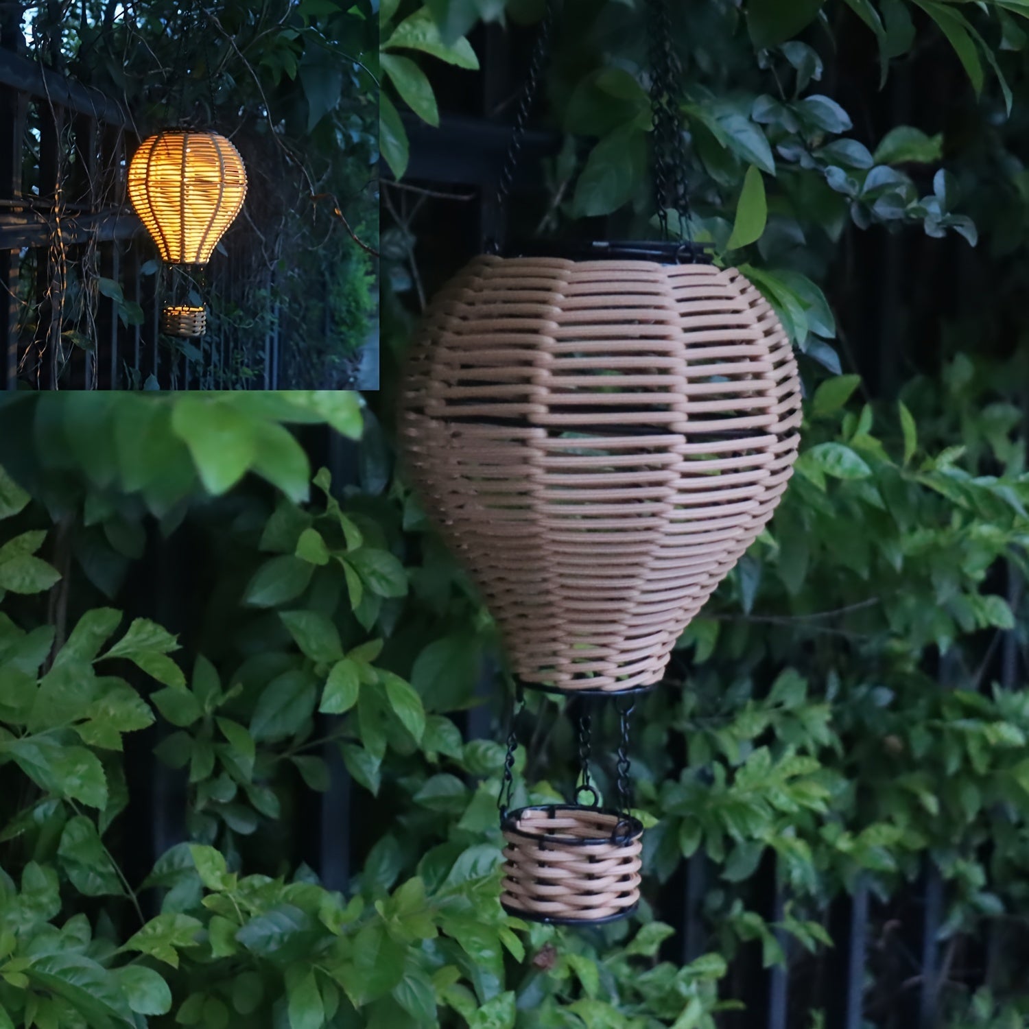 Luftballong Trädgårdslampa - För Magiska Kvällar i Din Trädgård