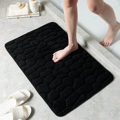 Kobblestone Prägad Badrumsmatta