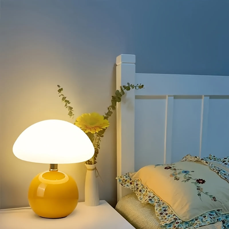LED Svamp Bordslampa USB Plugin Flerfärgad Dekorationsljus