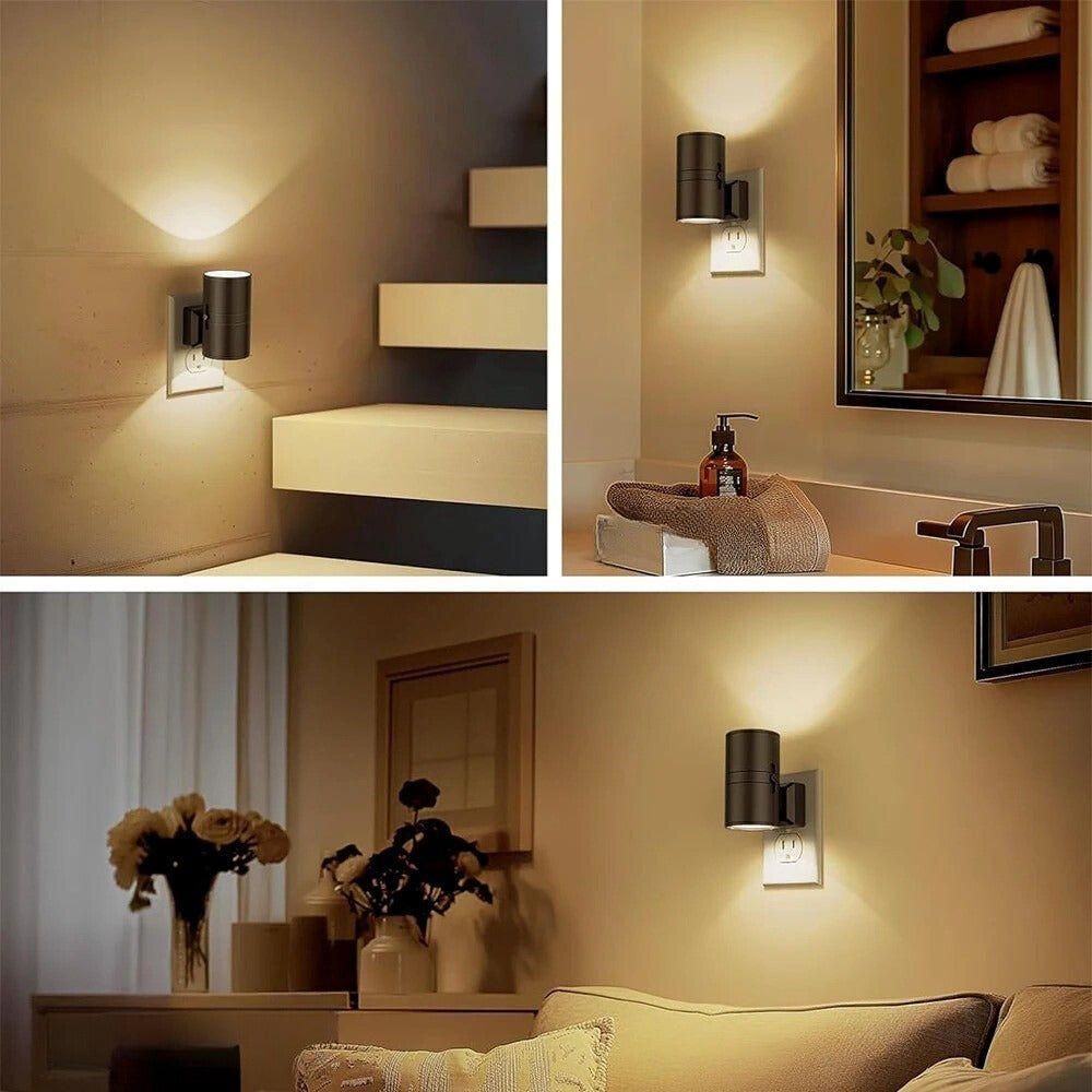 SensorShine Light - Justerbar LED Plugin Intelligent Rörelsesensor Nattljus