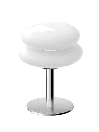 Glaslampe i Macaron-stil – elegant glas-bordlampe til hyggelig atmosfære