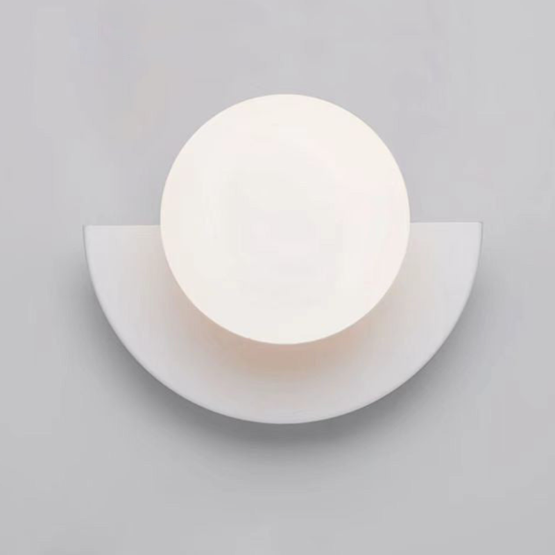 Eterna Flair Modern LED Vägglampa Metall Glas Sovrum Vardagsrum
