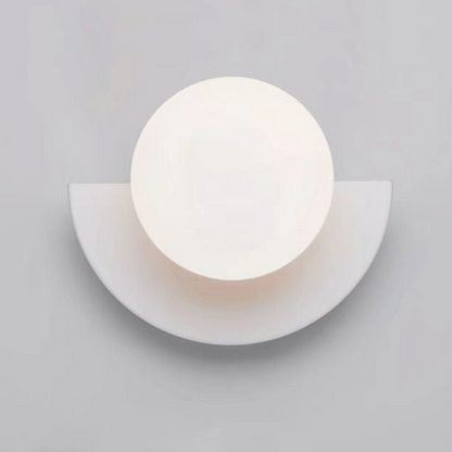 Eterna Flair Modern LED Vägglampa Metall Glas Sovrum Vardagsrum