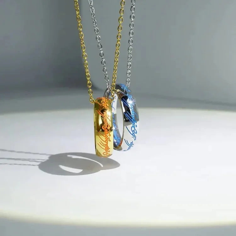 Smycke Ring med Glöd-i-Mörker Design