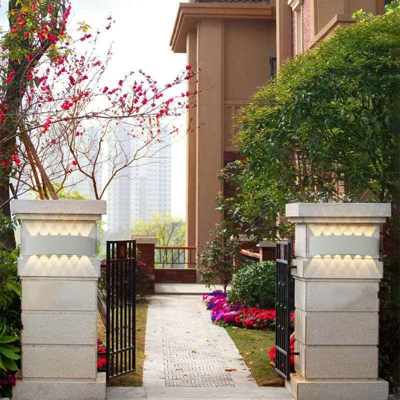 Robust Vattentålig Aluminium LED Vägglampa