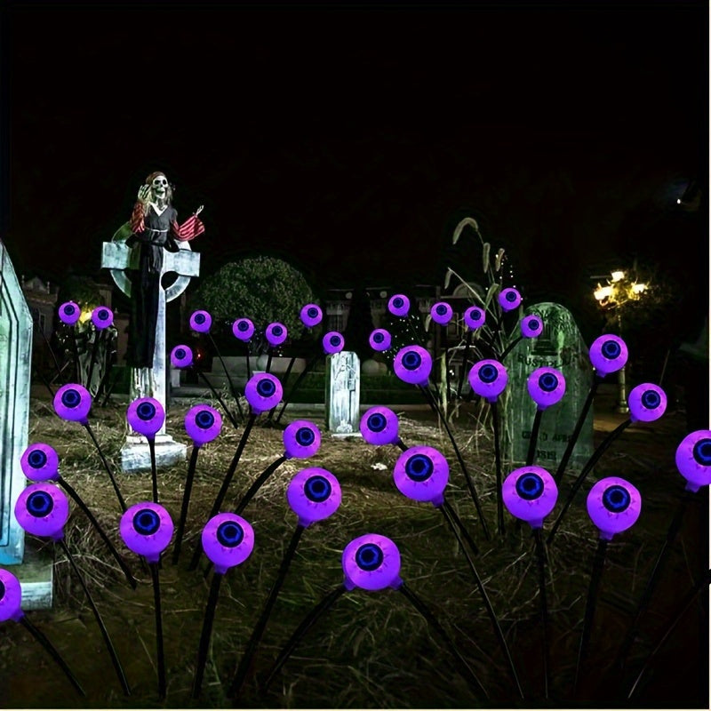 Trädgårdslampor Solenergi LED Halloween Orbs