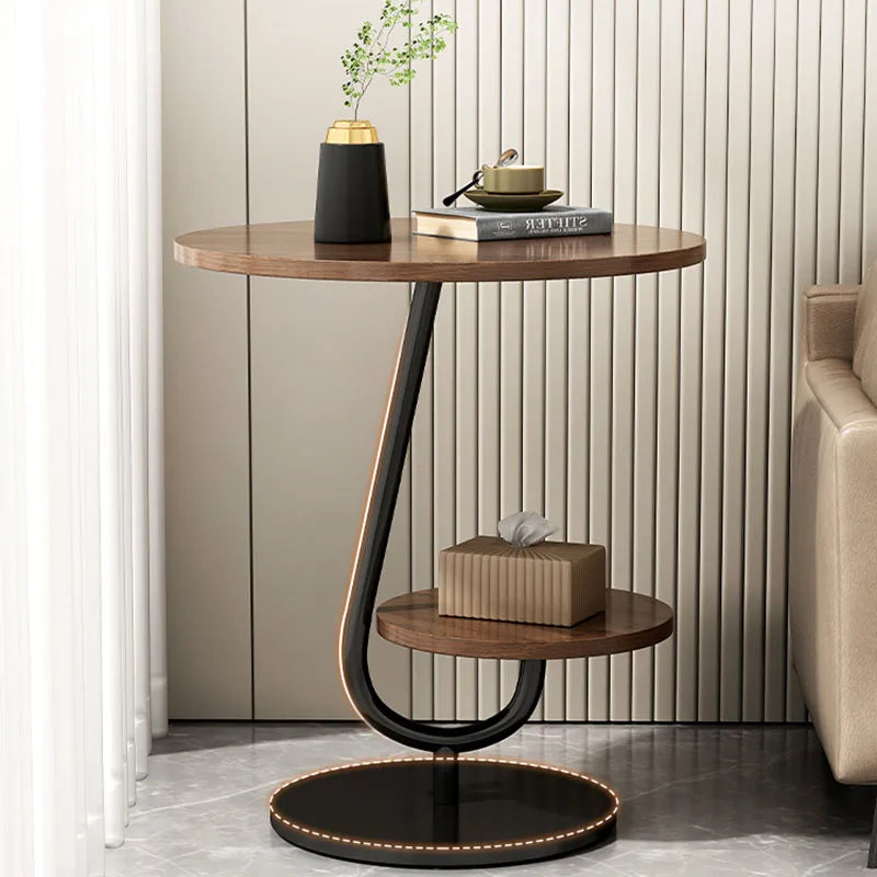 Nordic Modern Luxury Coffee Tables with Minimalist Storage and Aesthetic Design for Home Decoration