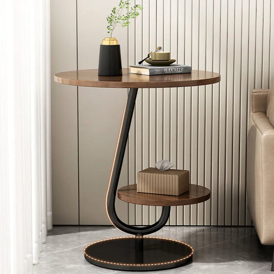 Nordic Modern Luxury Coffee Tables with Minimalist Storage and Aesthetic Design for Home Decoration