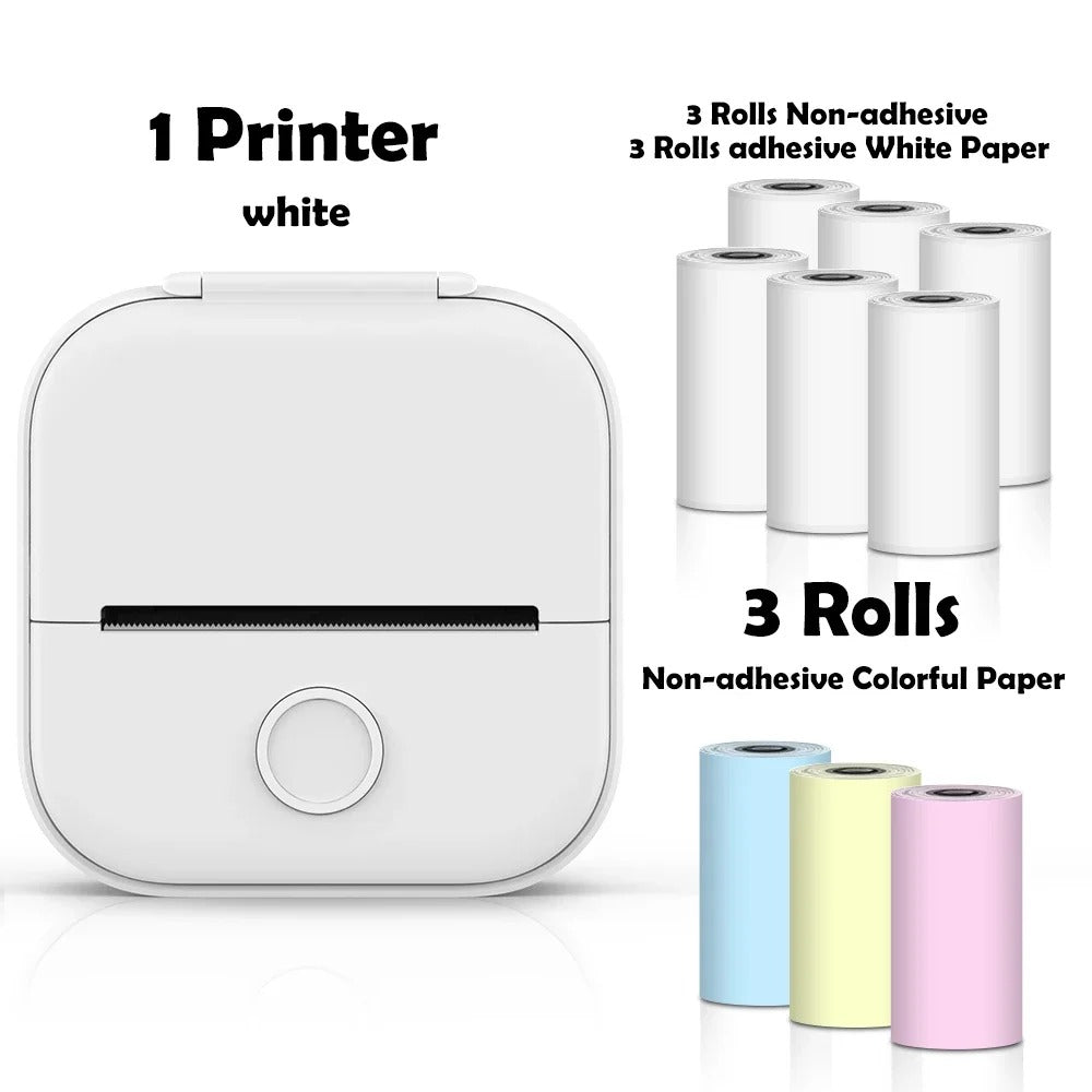 Portabel Mini Skrivare - Den Snabba Fotoprinter