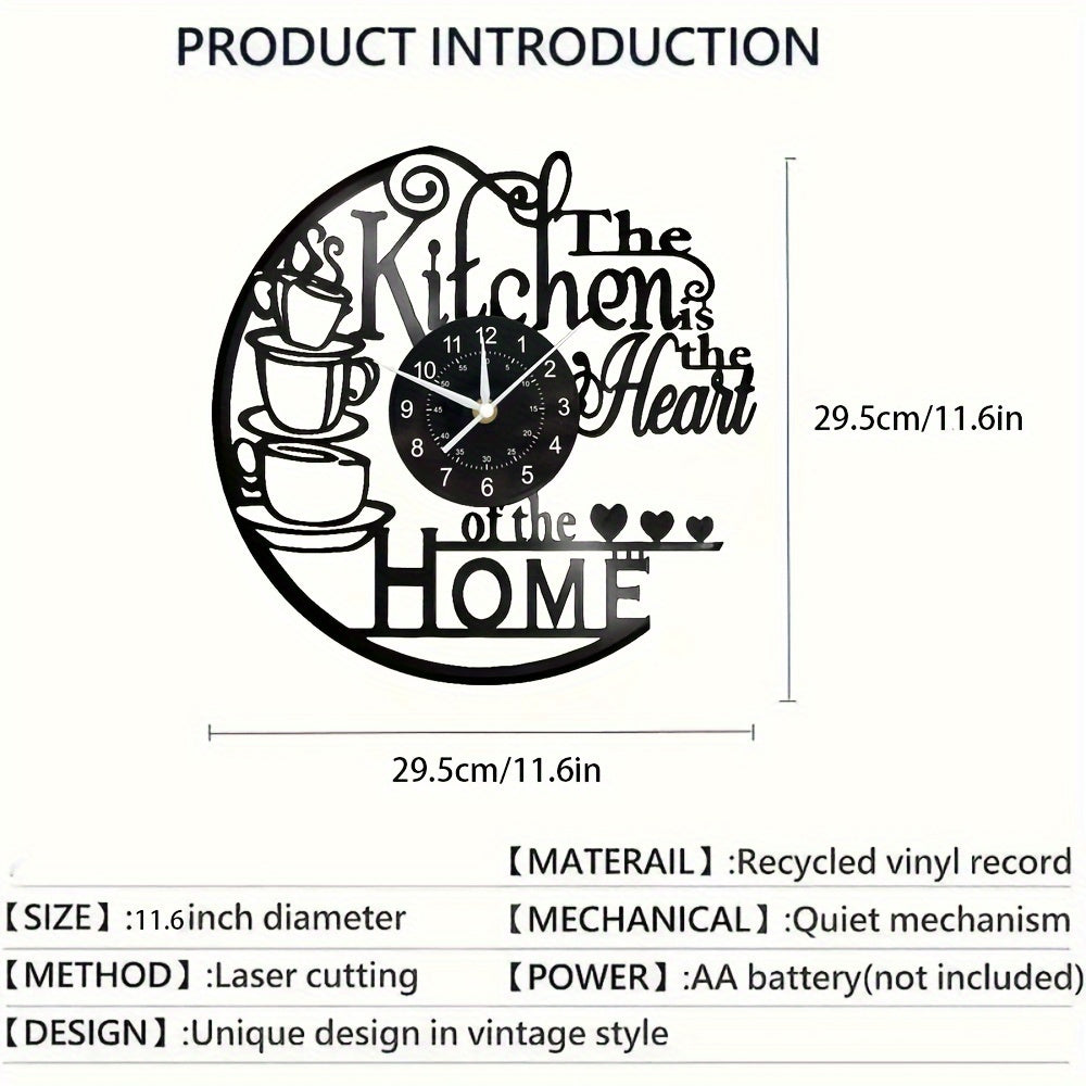 Mysig Köksväggklocka – För en Varm Atmosfär