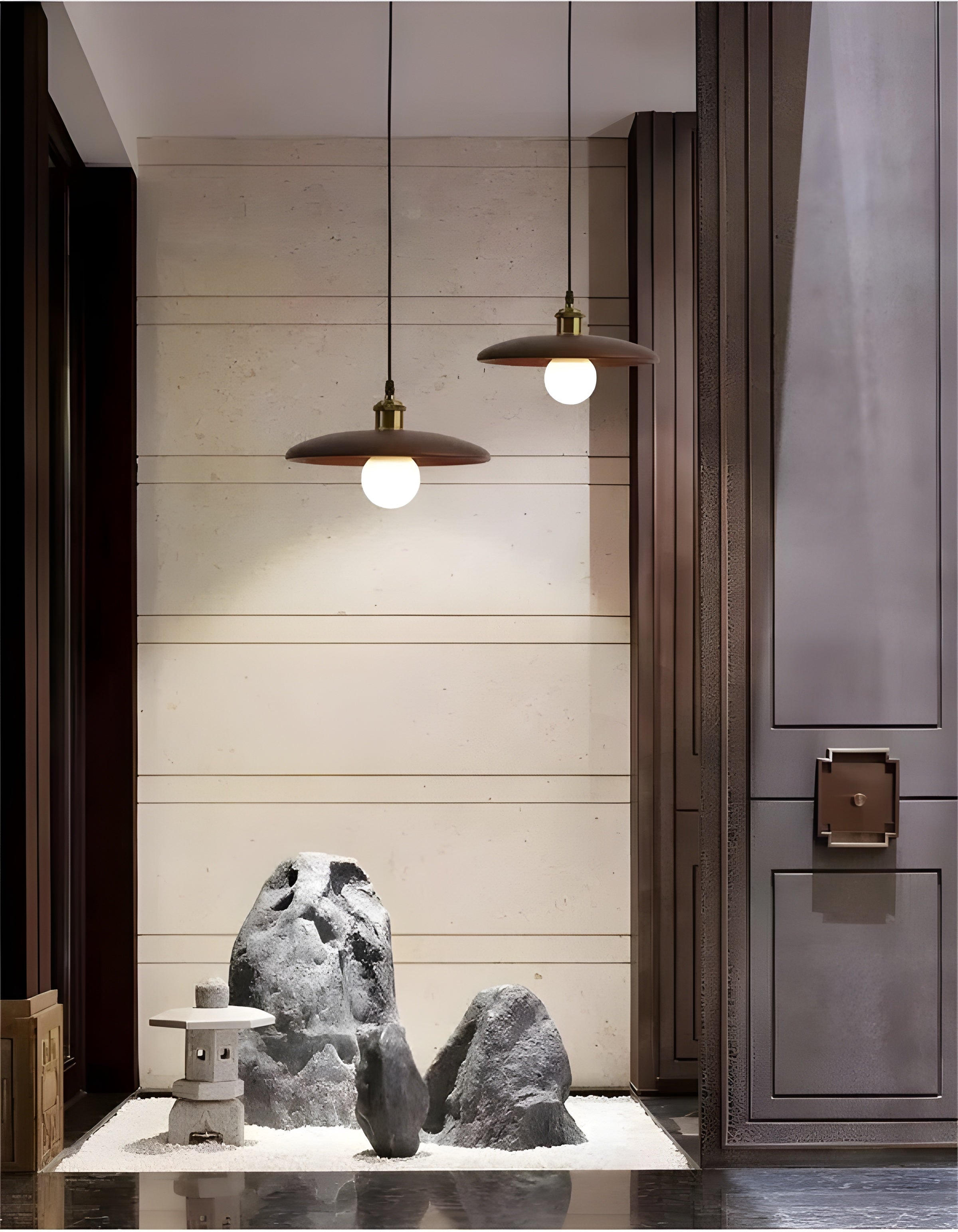 NatureLuxe Light - Dekorativ Trä Taklampa