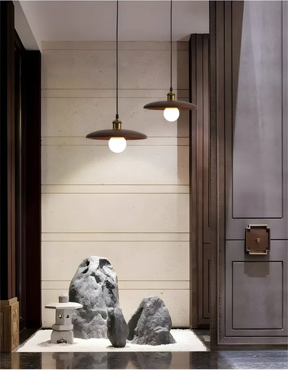 NatureLuxe Light - Dekorativ Trä Taklampa