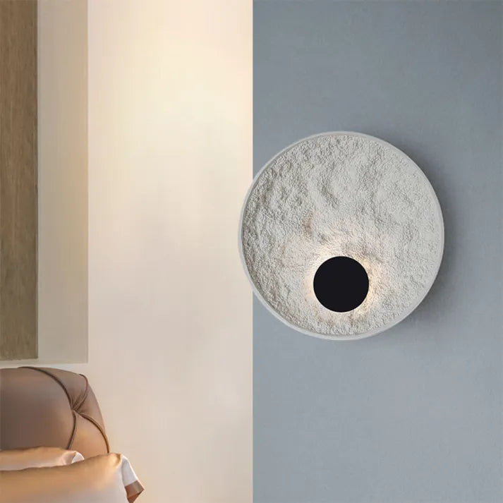LunaGlow – Rund Mån Vägglampa