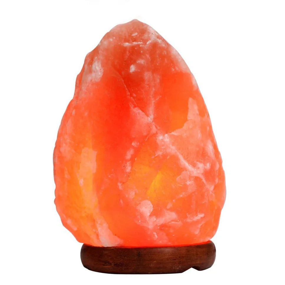 LumiSalt – Himalayasaltlamp av Naturligt Kristallsalt, Avkopplande Ljus
