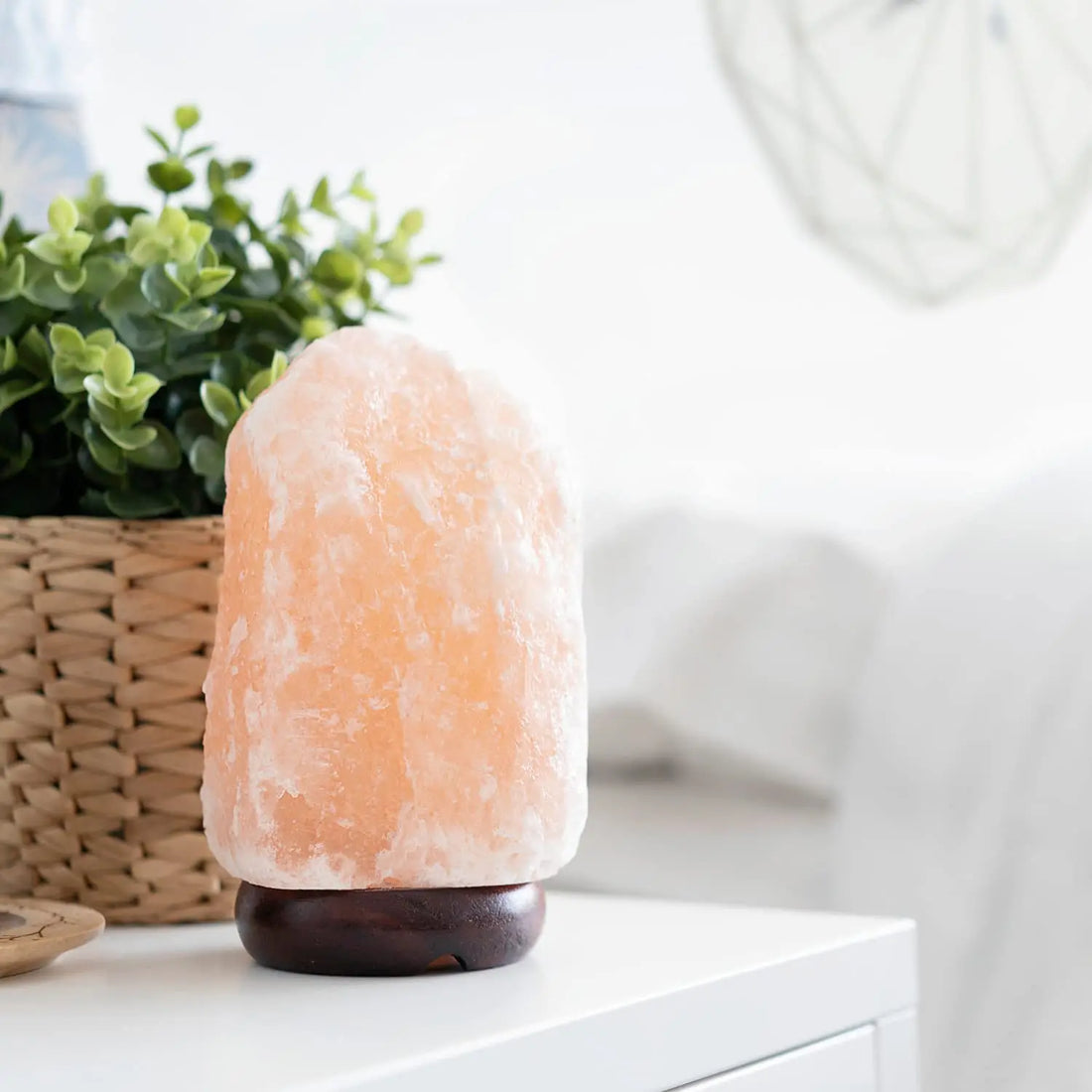 LumiSalt – Himalayasaltlamp av Naturligt Kristallsalt, Avkopplande Ljus