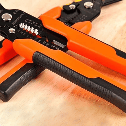 5-i-1 Multifunktionellt Elverktyg – Crimper, Avisolator, Skärare, Böjare &amp; Nyckel