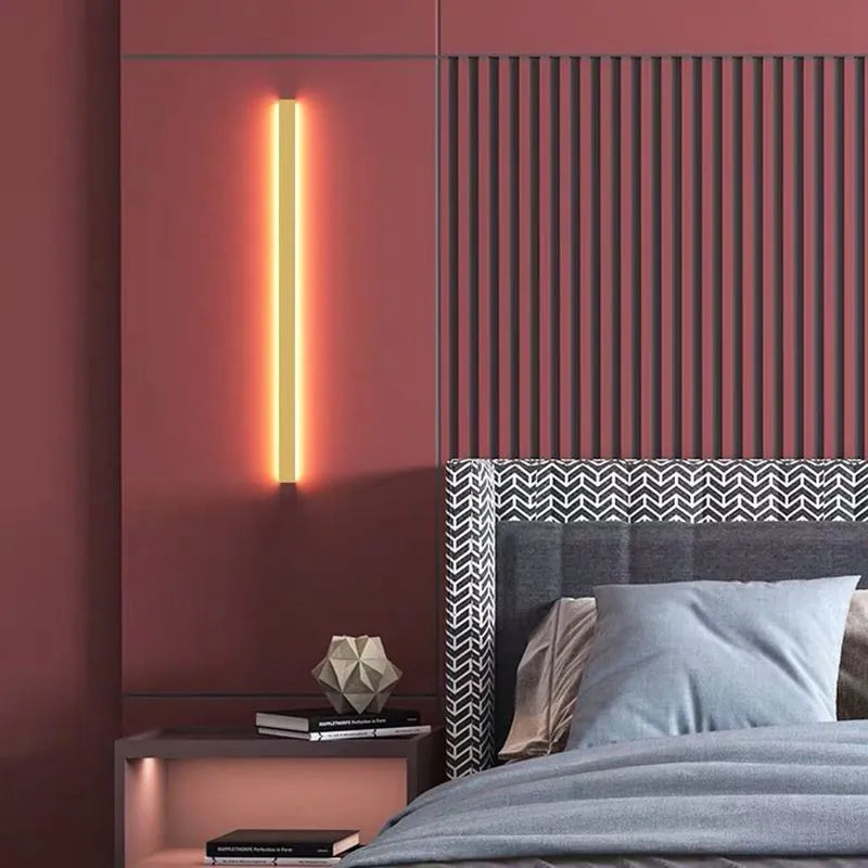 Vägglampa Minimalistisk LED Metall Akryl Armatur