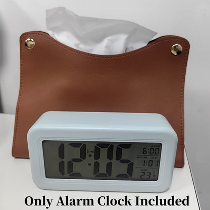 Digital väckarklocka med LCD-skärm - Datum- och temperaturvisning