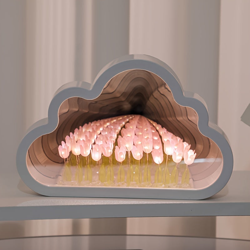 TulipGlow - LED Tulpan Nattlampa för Rumsdekoration