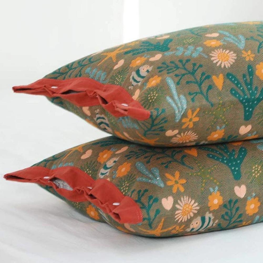 Ultra Soft Coral Pattern Örngott