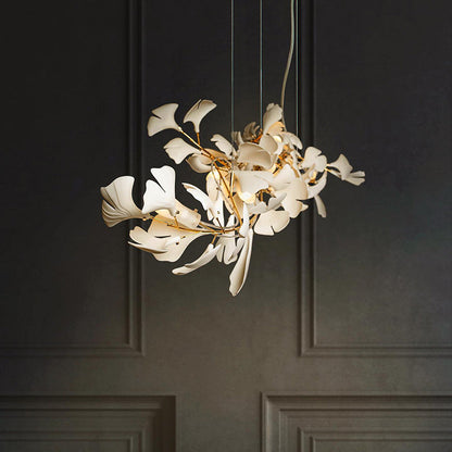 OliviaLeaf - Elegant taklampa i ginkgo-form