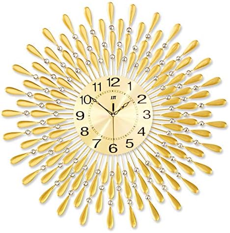 RayBloom – Elegant väggklocka med strålande form och ljudlös urverk