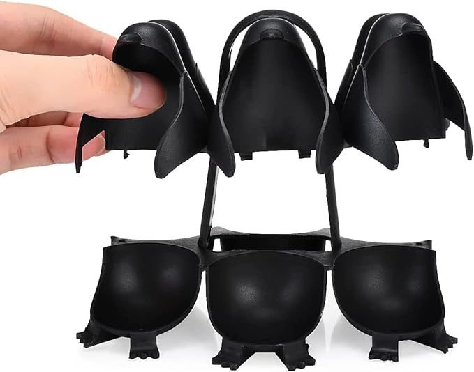 3-i-1 Äggställ Med Sött Pingvin-design