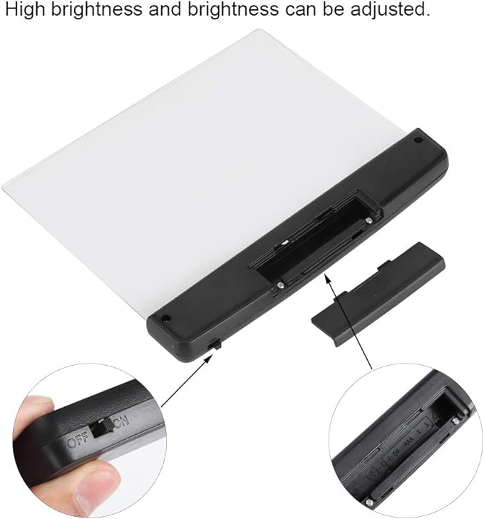 Carvallo - Bärbart LED-Läsbelysning