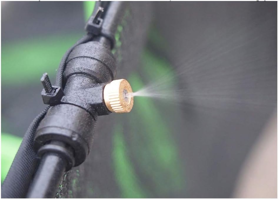 Vattensystem för trädgården – Droppbevattning kit med justerbar sprejhuvud och tillbehör