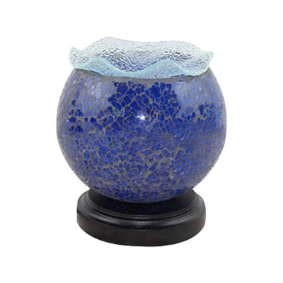 Tiffany Bordsbelysning - Bollformad Glas med Plug-in Sladd för Barns sovrum