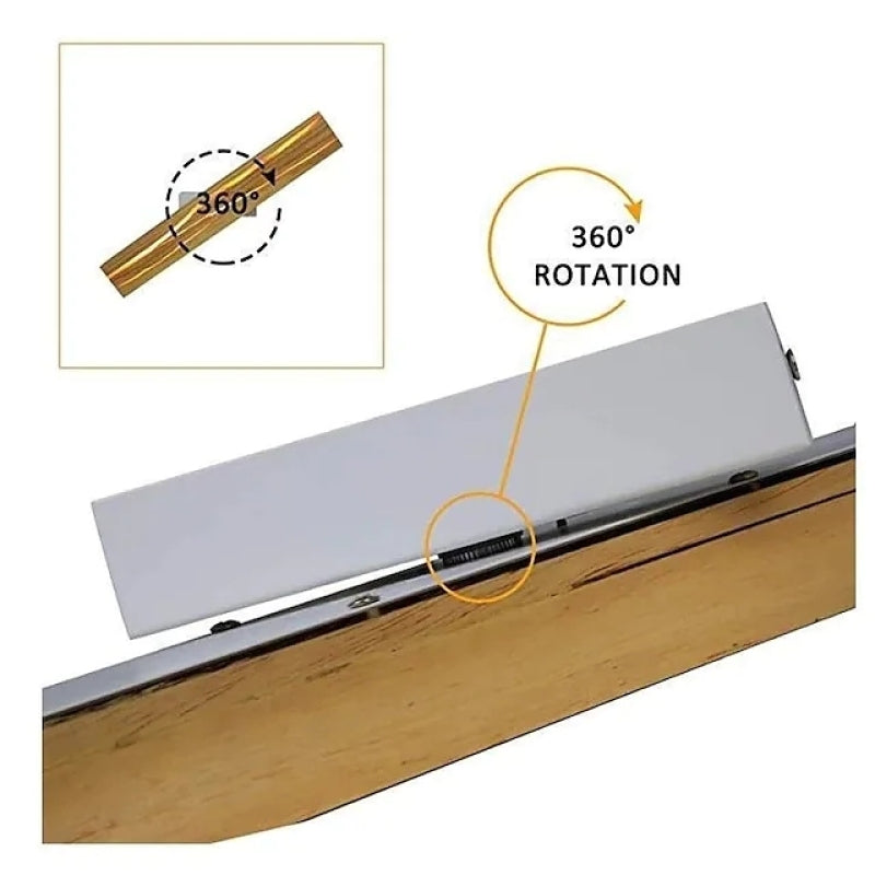 Orr Minimalistisk LED Vägglampa Vardagsrum/Sovrum Trä
