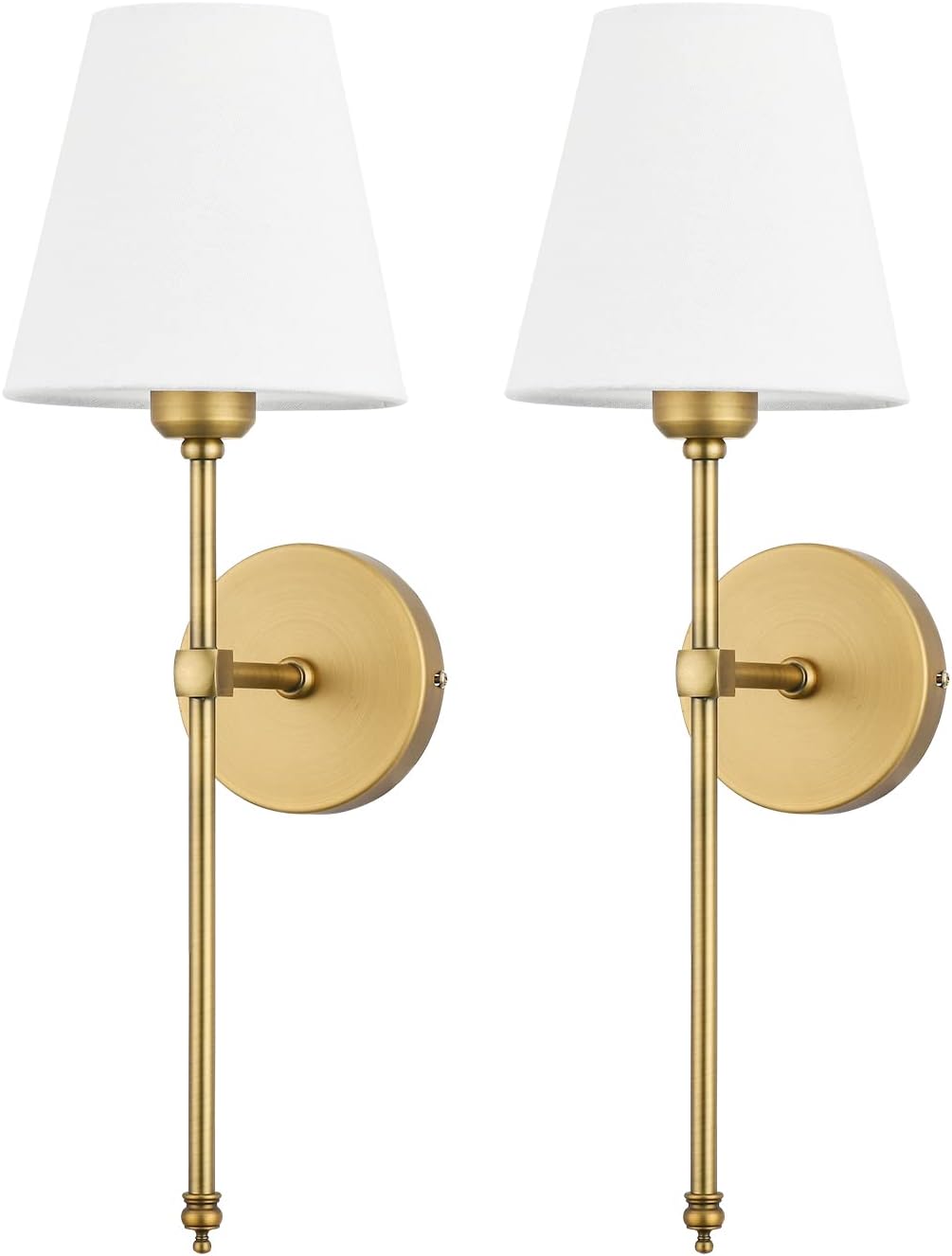 Eleganta vägglampor set om 2